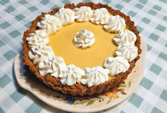 Lemon Custard Pie with Graham Cracker Crust